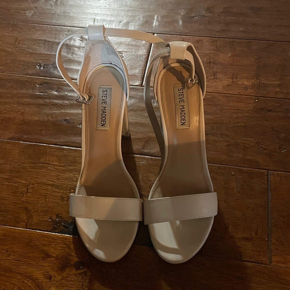 Steve Madden Carrson Ankle Strap Sandal, Size US Women’s 8.5 - Picture 3 of 3